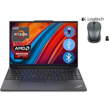 Lenovo  E16 Thınkpad 21JT0017TX ATL53 RYZEN7-7730U 16GB 512SSD 16" Dos Notebook + MOUSE