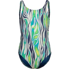 Arena Water Prınt Kız Çocuk Yüzücü Mayosu 007319601