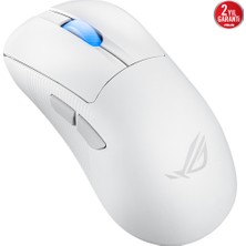 Asus Rog Kerıs Iı Wıreless Ace Oyuncu Mouse 42000 Dpı 750 IPS Optik Sensör Aura Sync Rgb Beyaz