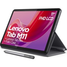 Lenovo Tab M11 8gb 128GB 11" Wuxga Tablet + Kılıf + Kalem ZADA0327TR