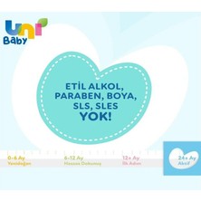 Uni Baby Aktif Sensitive Bebek Islak Mendil 24+ Ay 3x52 Adet