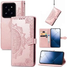 Mays Home1 Xiaomi 14T Pro Için Flip Case Zarif Desen Kapak Çevirin Deri Kılıf (Yurt Dışından)