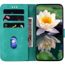 Mays Home1 Xiaomi Poco X6 Pro 5g Için Flip Case Kickstand Kabartma Lotus Çiçek (Yurt Dışından)