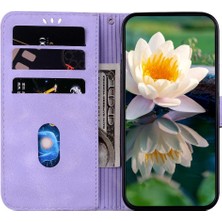 Mays Home1 Xiaomi Poco X6 Pro 5g Için Flip Case Kickstand Kabartma Lotus Çiçek (Yurt Dışından)