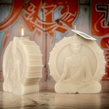 Nur La Candela Buda Mum Amitabha Buddha Sonsuz Işık Mum