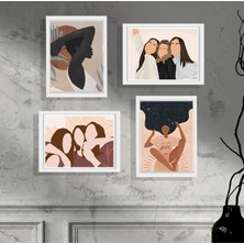 Senden Hediye 2'li Yapışkan Bantlı Sök Tak Dikdörtgen Çerçeve 20X30