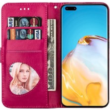 MY Boutique1 Huawei P40 Için Fermuar Cep Durumda Pu Deri Bilek Kayışı Kart Tutucu Kılıf (Yurt Dışından)