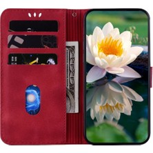 MY Boutique1 Xiaomi Poco X6 Pro 5g Için Flip Case Kickstand Kabartma Lotus Çiçek (Yurt Dışından)