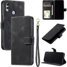 MY Boutique1 Onur 10 Lite Için Flip Case Pu Deri Cüzdan Kart Yuvaları Kickstand Bilek (Yurt Dışından)