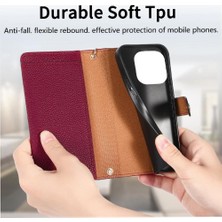 MY Boutique1 Xiaomi 14T Pro Fermuar Deri Kılıf Için Flip Case Aşk Cüzdan Darbeye (Yurt Dışından)