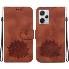 MY Boutique1 Xiaomi Redmi Not 12 Için Flip Case Pro Artı 5g Manyetik Kickstand Kabartma (Yurt Dışından)