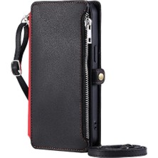 MY Boutique1 Crossbody Durumda IPhone 6/6s Fermuar Faturaları Yuvası Durumda Cüzdan Uzun Rfıd (Yurt Dışından)