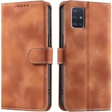 MY Boutique1 Samsung Galaxy A71 4g Manyetik Pu Deri Bilek Kayışı Cüzdan Için Flip Case (Yurt Dışından)