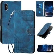 MY Boutique1 Ayrılabilir El Kayışı ile IPhone Xs Max Kabartmalı Kelebek Için Flip Case (Yurt Dışından)