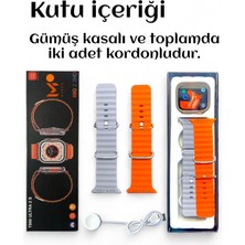 Bej Akıllı Saat Watch 8 Ultra T900-2S Ios/android Destekli 2.3 Inch Arama Özeliği Sağlık Sensörlü 2