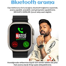 Bej Akıllı Saat Watch 8 Ultra T900-2S Ios/android Destekli 2.3 Inch Arama Özeliği Sağlık Sensörlü 2