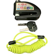 Yuma Kilit Yuma 110 dB Alarmlı Yüksek Güvenlikli Motosiklet Disk Kilidi