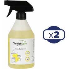 Turkishcare Ağır Leke ve Yağ Sökücü Sprey 500 ml 2 Li