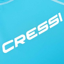 Cressi Rash Guard Lady Kısa Kollu T-Shirt Aquamarıne-No:3 - M