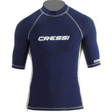 Cressi Rash Guard Man T-Shirt Dark Blue-S - No:2