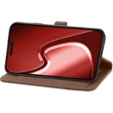 SZY Market IPhone 16 Için Flip Case Pro Max Iş Cüzdan Çoklu Kart Yuvası Flip Tarzı (Yurt Dışından)