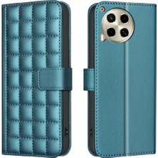 SZY Market Tecno Camon Için Flip Case 30 4g/5g Pu Deri Kart Yuvaları Tutucu Iş (Yurt Dışından)