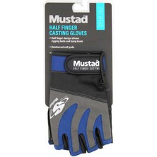 Mustad Yarım Parmak Casting Balıkçı Eldiveni Standart-L