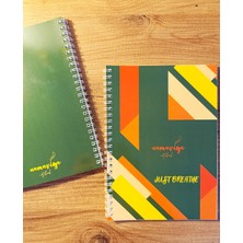 Namaviga Notebook A5 Spiralli Okul Defteri 100 Sayfa Çizgisiz