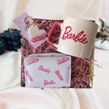 Regalo Barbie Hediye Seti Kupa Cüzdan Kalp Anahtarlık