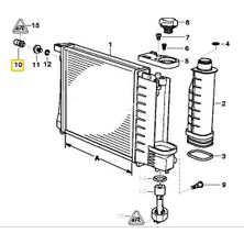 Febi Bmw  Fan Müşürü 61311378073