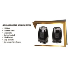 Gosso 2110 Star Seramik Isıtıcı