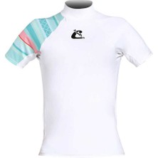 Cressi Shield Rash Guard Lady T-Shirt Whıte - Aquamarıne-Xl - No:5