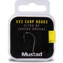 Mustad Carp Xv2 Chodda Special Olta Iğnesi 60554NP Standart-No:2 - 10LU