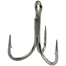 Mustad Jaw Lok 3x Strong Üçlü Olta Iğnesi JL73NP Standart-No:2 - 6lı