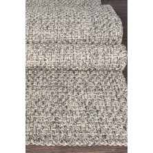 Modern Jüt Yolluk Halı Rusticana 3103 Naturel Örme Kilim80x150