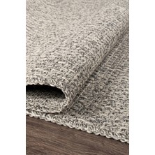 Modern Jüt Yolluk Halı Rusticana 3103 Naturel Örme Kilim80x150