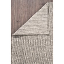 Modern Jüt Yolluk Halı Rusticana 3103 Naturel Örme Kilim80x150