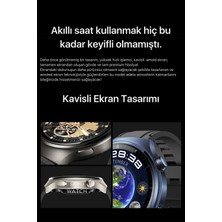 Ithalatçı Garantili Watch Pro Hero 8 Amoled Akıllı Saat Tüm Telefonlara Uyumlu Watch  Siyah