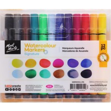 mm Suluboya Marker Set 12'li Tri Signature