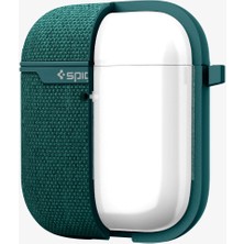 Spigen AirPods (2. nesil) / (1.nesil) Kılıf Urban Fit Dokuma Midnight Green - ASD00678