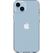 Spigen iPhone 14 / iPhone 13 Kılıf Liquid Crystal 4 Tarafı Tam Koruma Crystal Clear - ACS05033