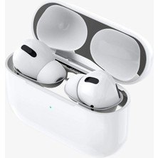 Spigen AirPods Pro / Pro (2. nesil) Kapak İçi Kir / Toz Önleyici Shine Shield (2 Adet) Metal Silver - ASD01137