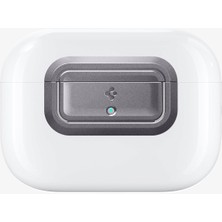 Spigen AirPods Pro / Pro (2. nesil) Koruma Kilidi Lock Fit M Metallic Gray - ASD06155