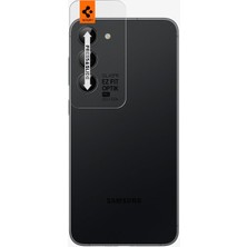 Spigen Galaxy S23 Plus / S23 Kamera Lens Camı Koruyucu Glas.tR EZ Fit Optik Pro (2 Adet) Black - AGL05962