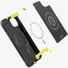 Spigen iPhone 14 / iPhone 13 Kılıf Rugged Armor MagFit MagSafe özellikli Matte Black - ACS05036