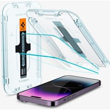 Spigen iPhone 14 Pro Max Cam Ekran Koruyucu Kolay Kurulum Glas.tR EZ Fit ( Sensor Protection ) (2 Adet) - AGL05202