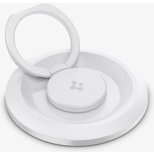 Spigen MagFit O-Mag iPhone için Manyetik Telefon Tutucu MagSafe özellikli Ring White - AMP05303