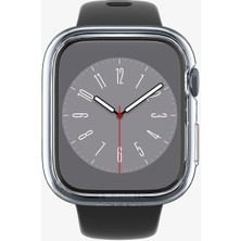 Spigen Apple Watch 45mm (Seri 9/8/7) Kılıf Thin Fit Crystal Clear - ACS04179