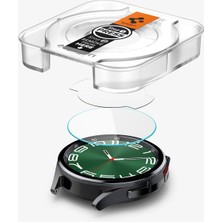 Spigen Galaxy Watch 6 (47mm) Cam Ekran Koruyucu Kolay Kurulum Glas.tR EZ Fit Slim HD (2 Adet) - AGL07066