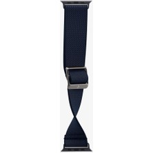 Spigen Apple Watch 49mm Ultra 2/1 - 46mm Seri 10 - 45mm Seri 9/8/7 - 44mm Seri SE2/SE/6/5/4 Kordon Kayış Band Lite Fit Navy Blue - AMP02287